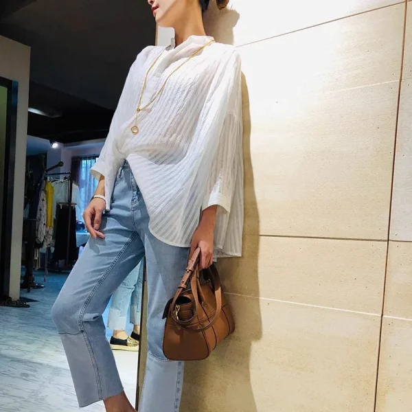 Fashion Trend White shirt - Image 3