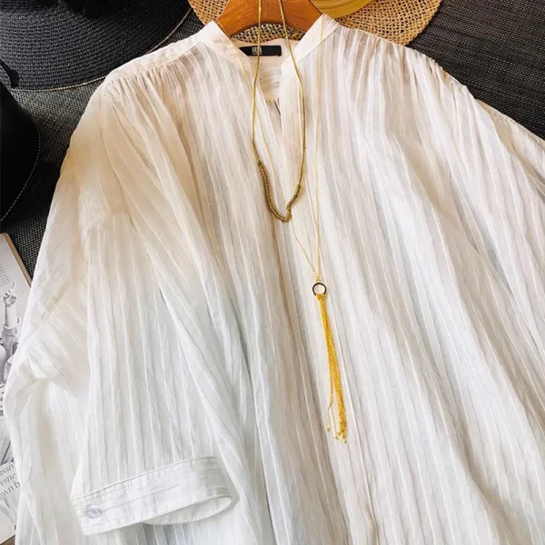 Fashion Trend White shirt - Image 6